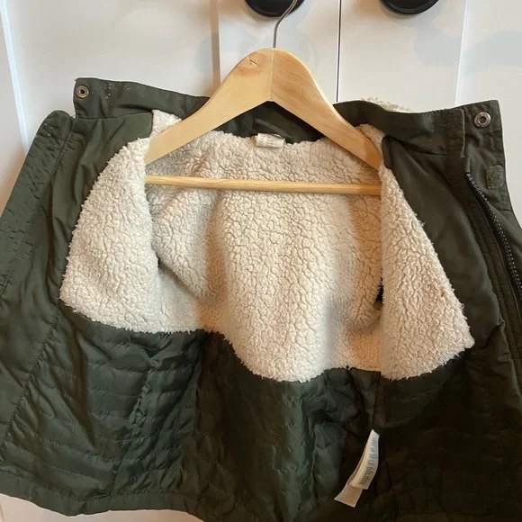 ❄️ 1.5-2.5y H&M Kids Army Green Winter Jacket - Picture 7 of 11